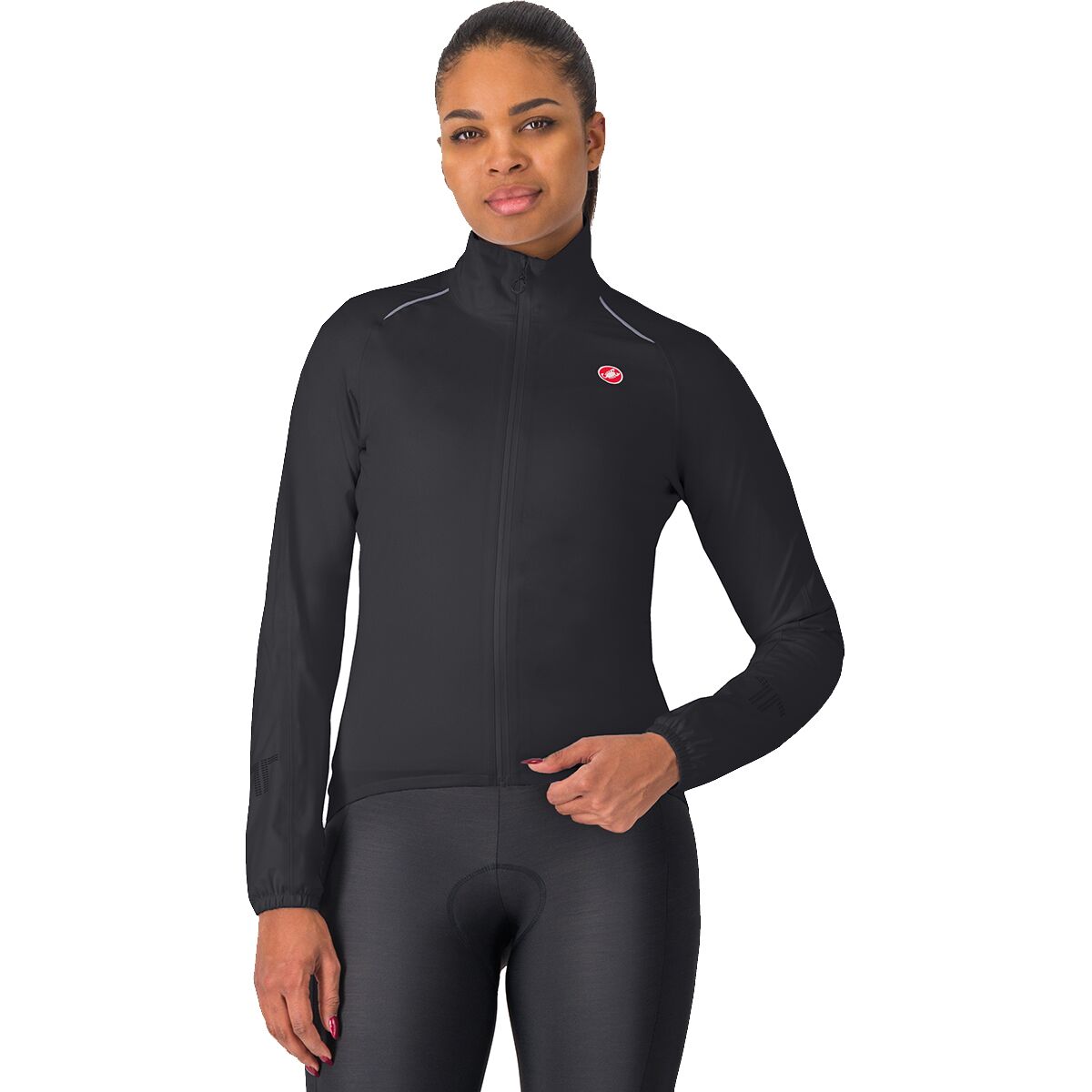 Castelli Emergency 3 Rain Jacket - Women's Light Black, S