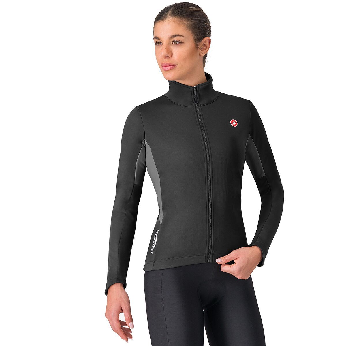 Castelli Castelli Entrata 2 Jacket - Women's Light Black/Dark Gray, L