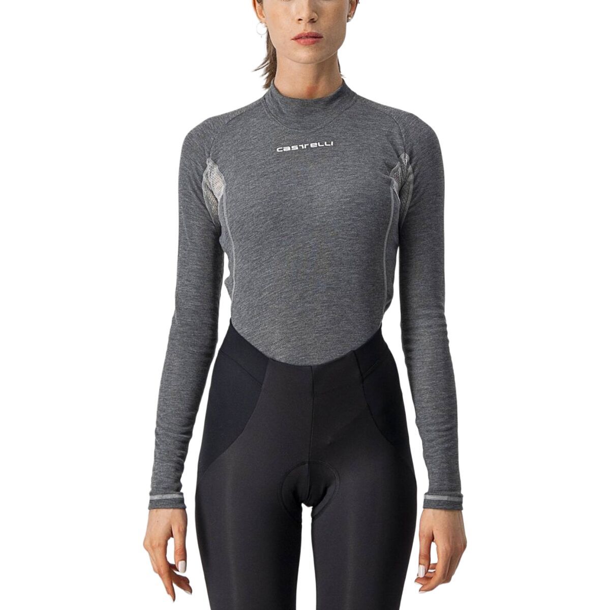 Castelli Castelli Flanders 2 Warm Long-Sleeve Top - Women's Gray, L