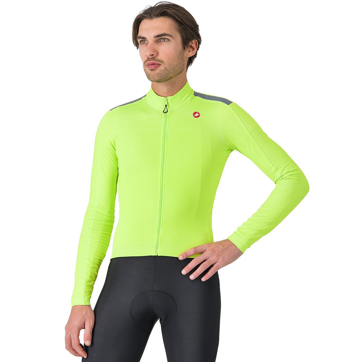 Castelli Castelli Puro 4 Jersey - Men's Electric Lime, XXL