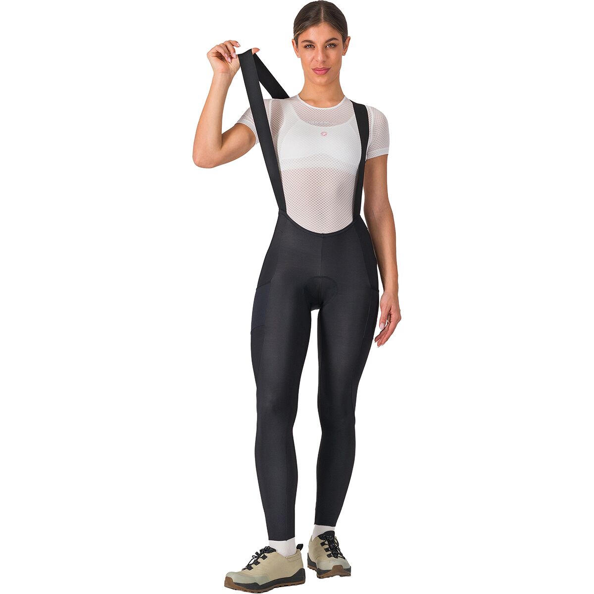 Castelli Unlimited DT Bibtight - Women's Black, L