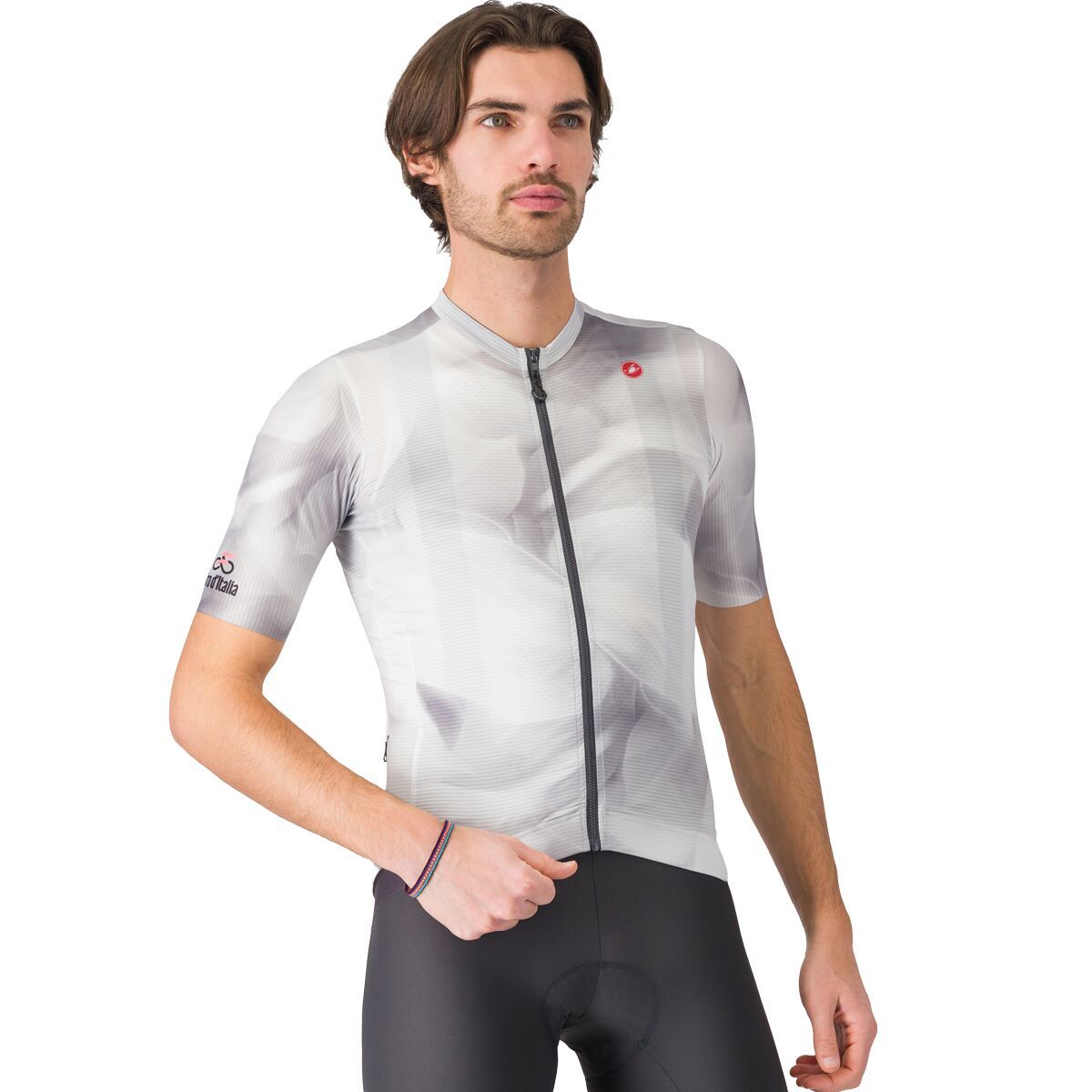 Castelli #GIRO Espresso Jersey - Men's Grigio Multicolore, 3XL