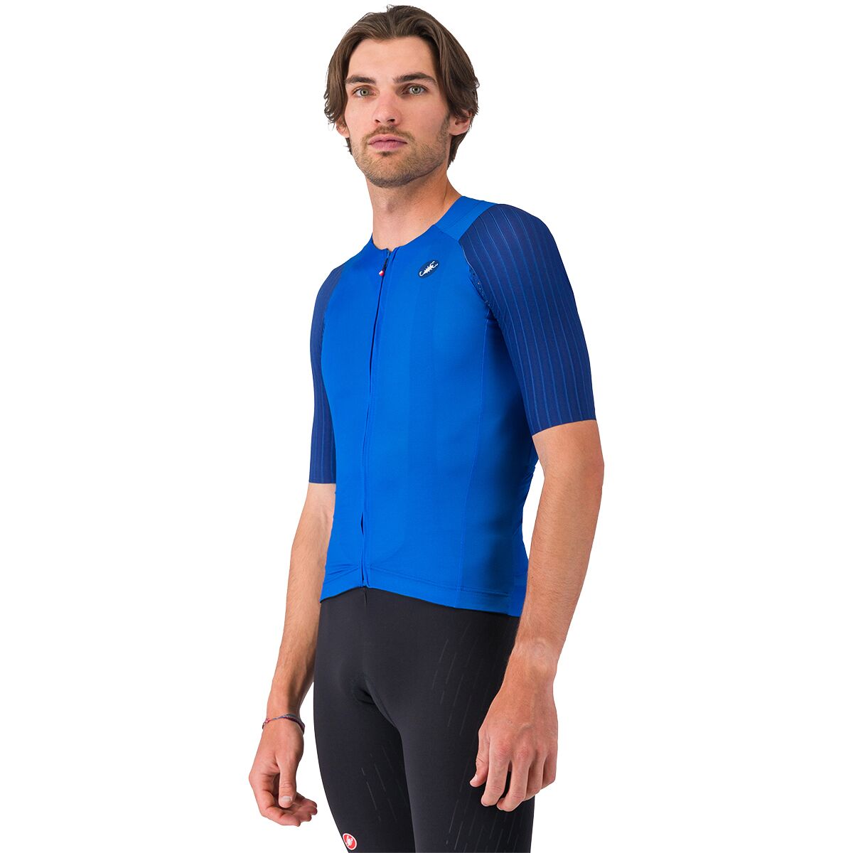 Castelli Castelli Aero Race 8S Jersey - Men's Azzurro Italia, XL