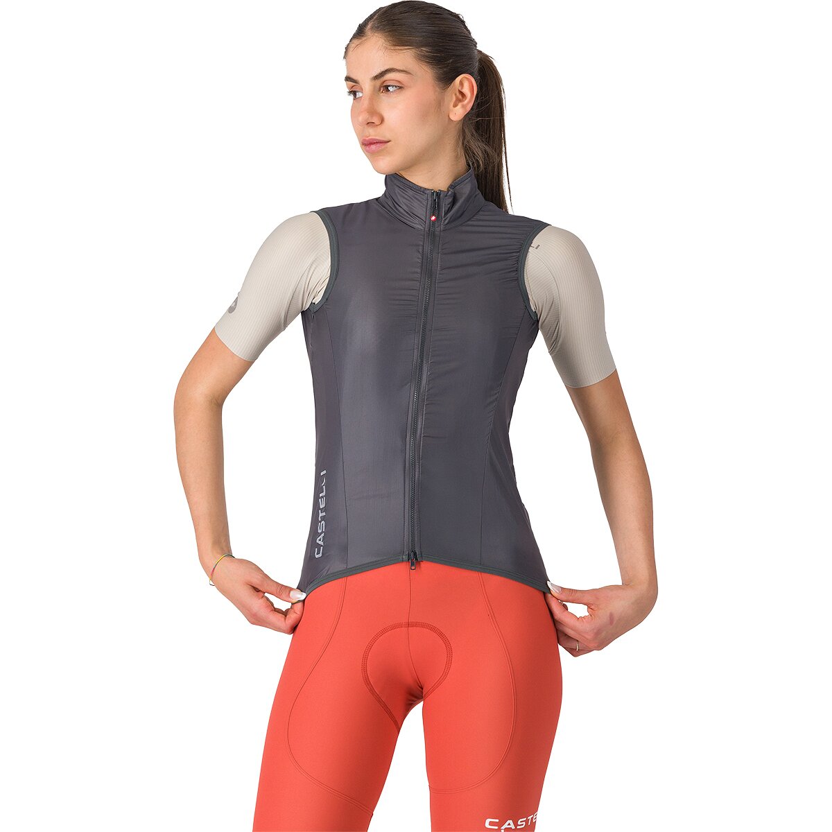 Castelli Aria 2 Vest - Women's Dark Gray, M