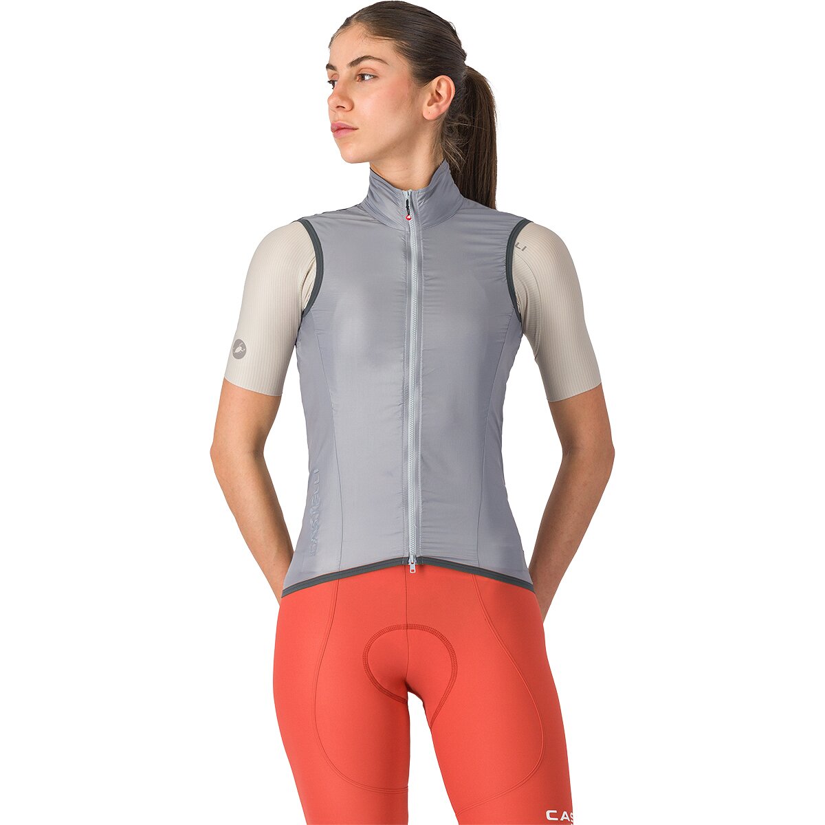 Castelli Aria 2 Vest - Women's Silver Gray, XL
