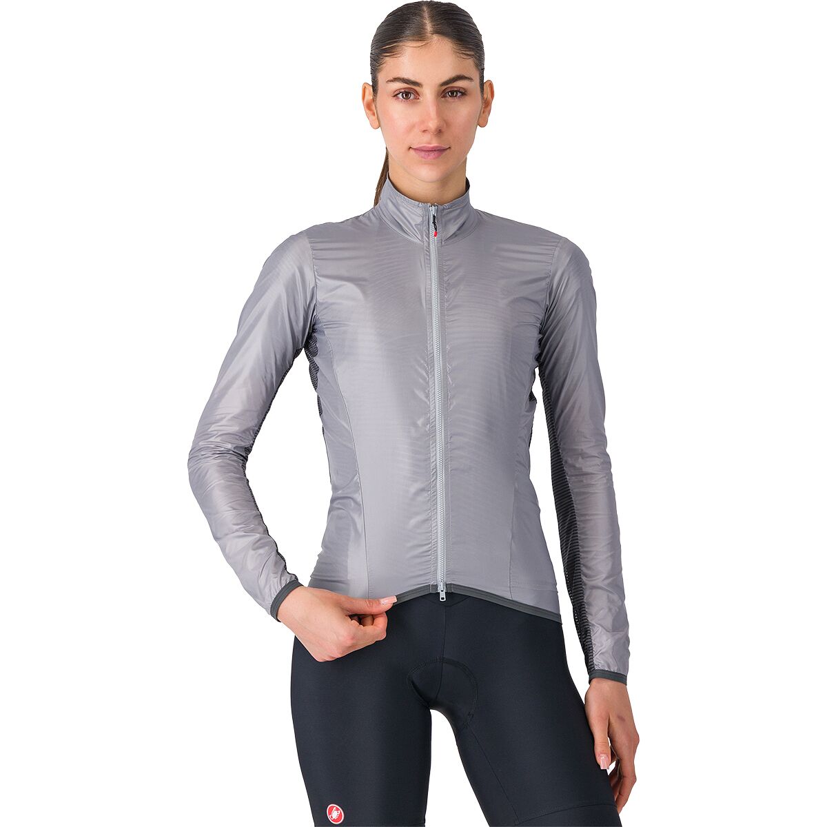 Castelli Castelli Aria Shell 2 Jacket - Women's Silver Gray, M