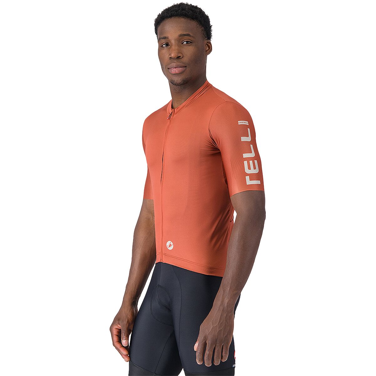 Castelli Castelli Entrata Apex Jersey - Men's Paprika/Silver Moon, L