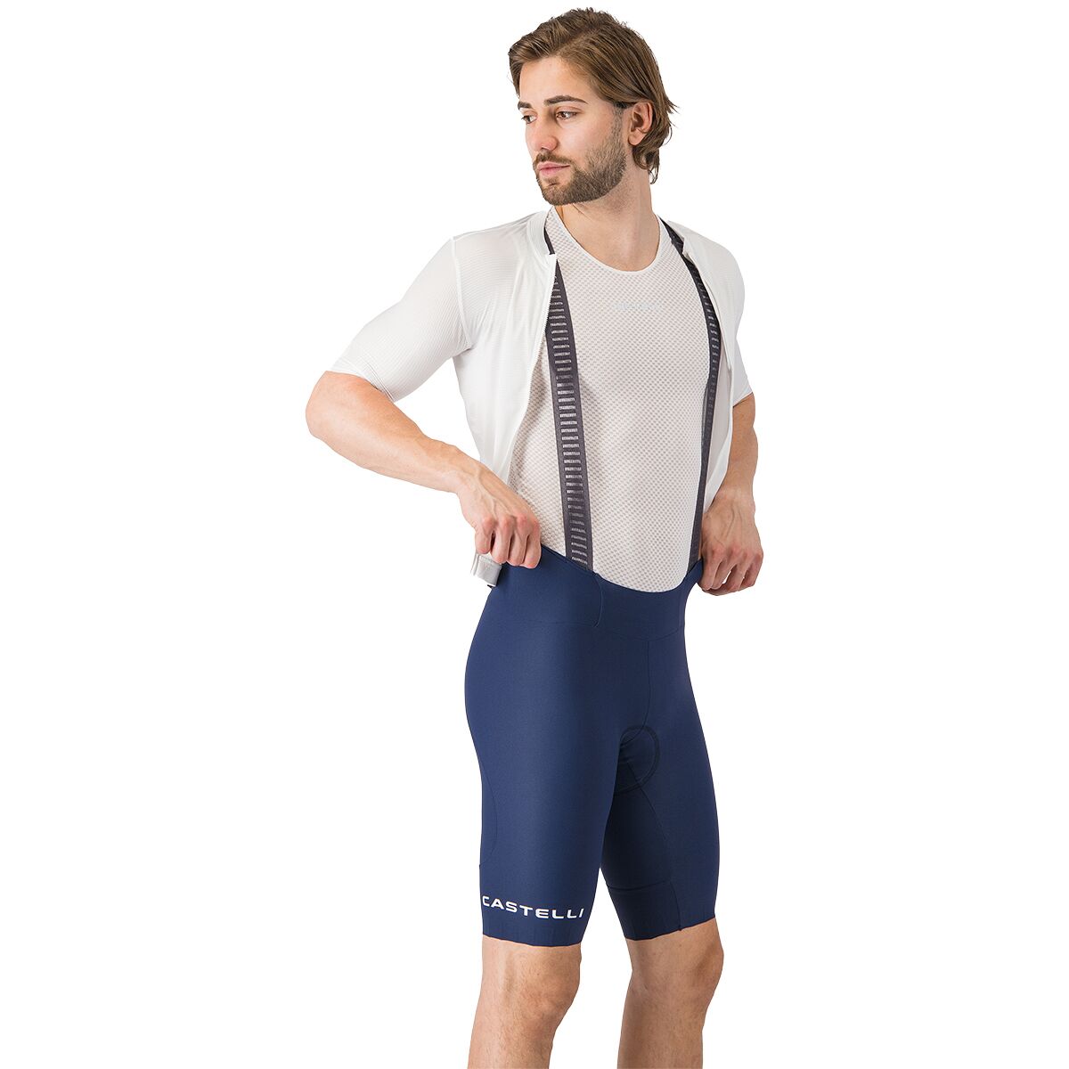 Castelli Castelli Espresso 2 Bib Short - Men's Belgian Blue, XXL