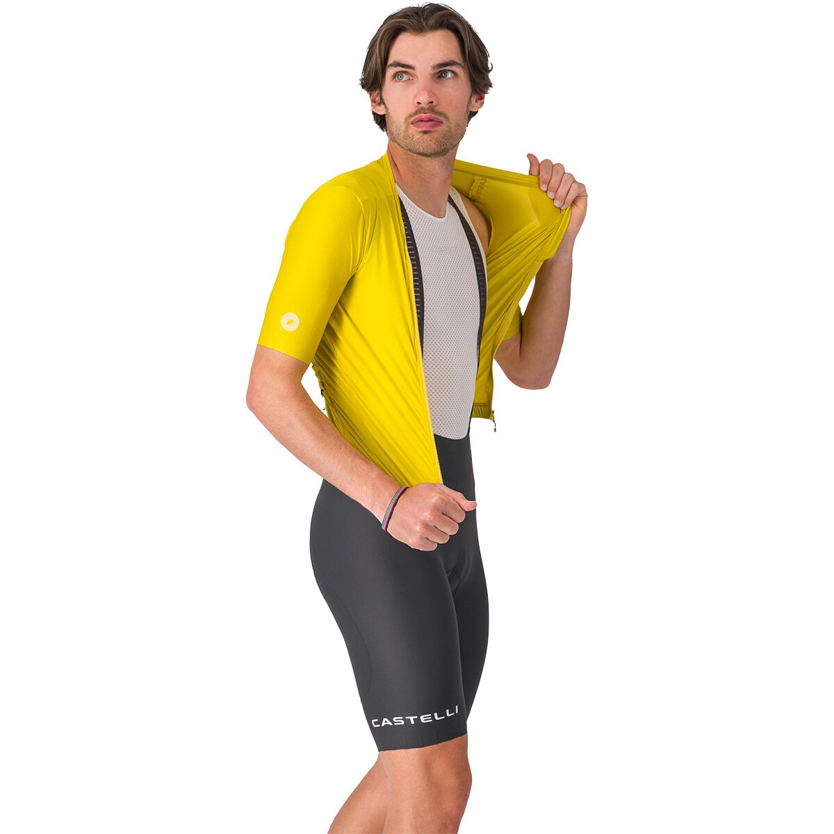Castelli Castelli Espresso 2 Bib Short - Men's Dark Gray, S