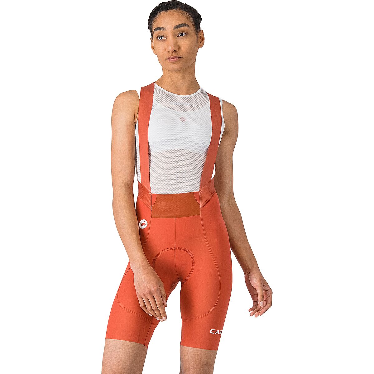 Castelli Castelli Espresso 2 DT Bib Short - Women's Paprika, XL