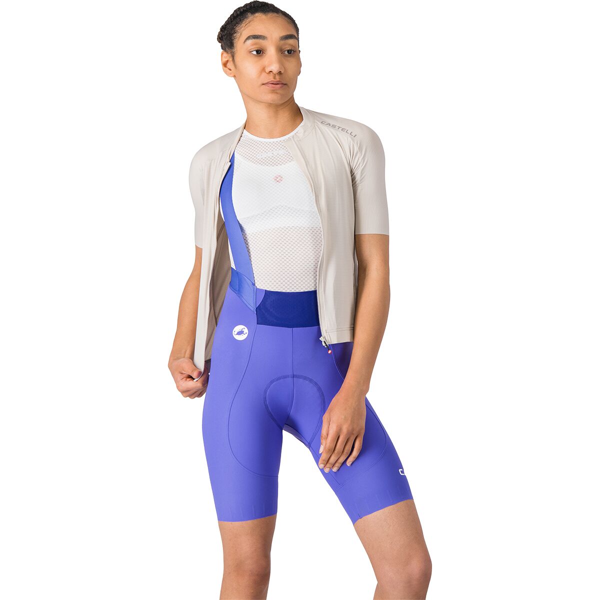 Castelli Espresso 2 DT Bib Short - Women's Ultraviolet, M