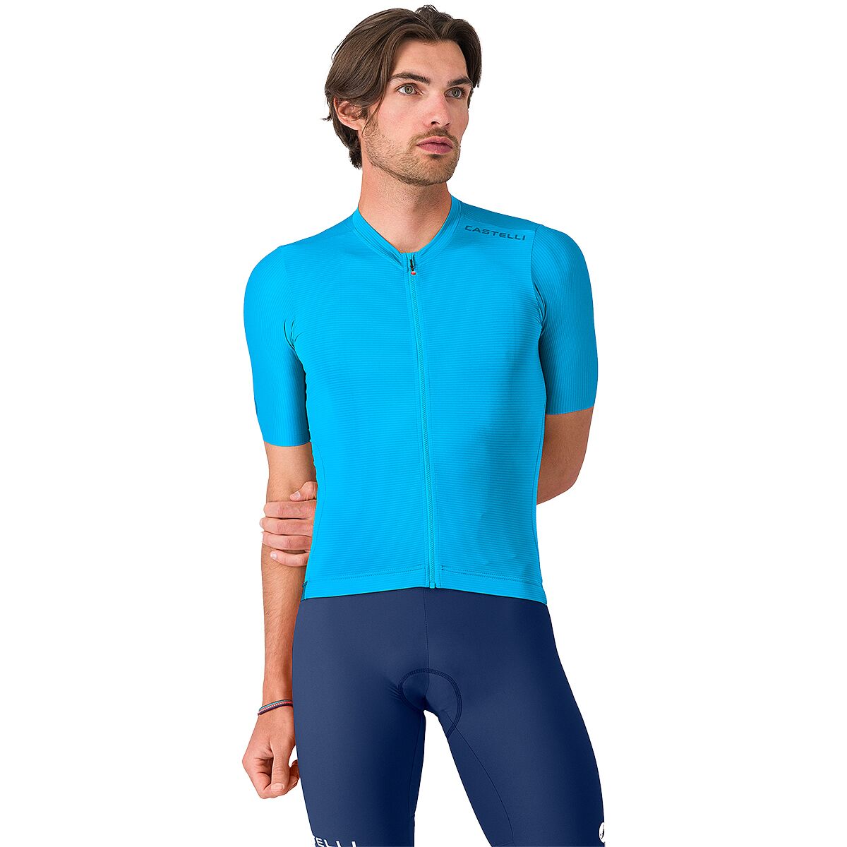 Castelli Castelli Espresso 2 Jersey - Men's Neon Cobalt, L