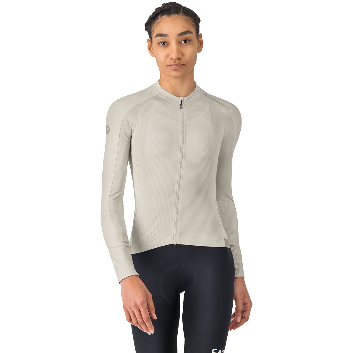 Castelli | Espresso 2 Women's Long Sleeve Jersey | Size Medium In Silver Moon