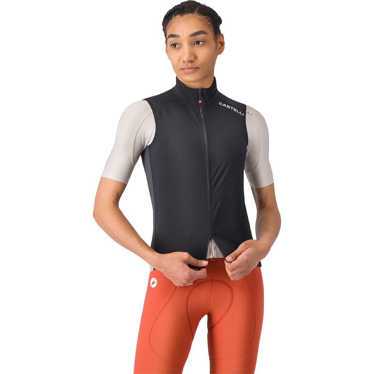 Castelli Espresso 2 Vest - Women's Black/White, S