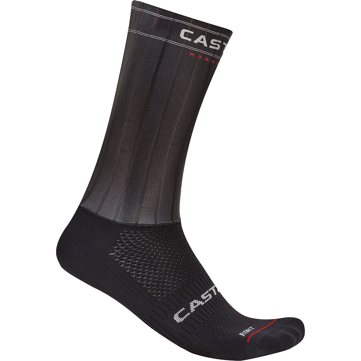 Castelli Fast Feet 4 Sock Black, XXL - Men's