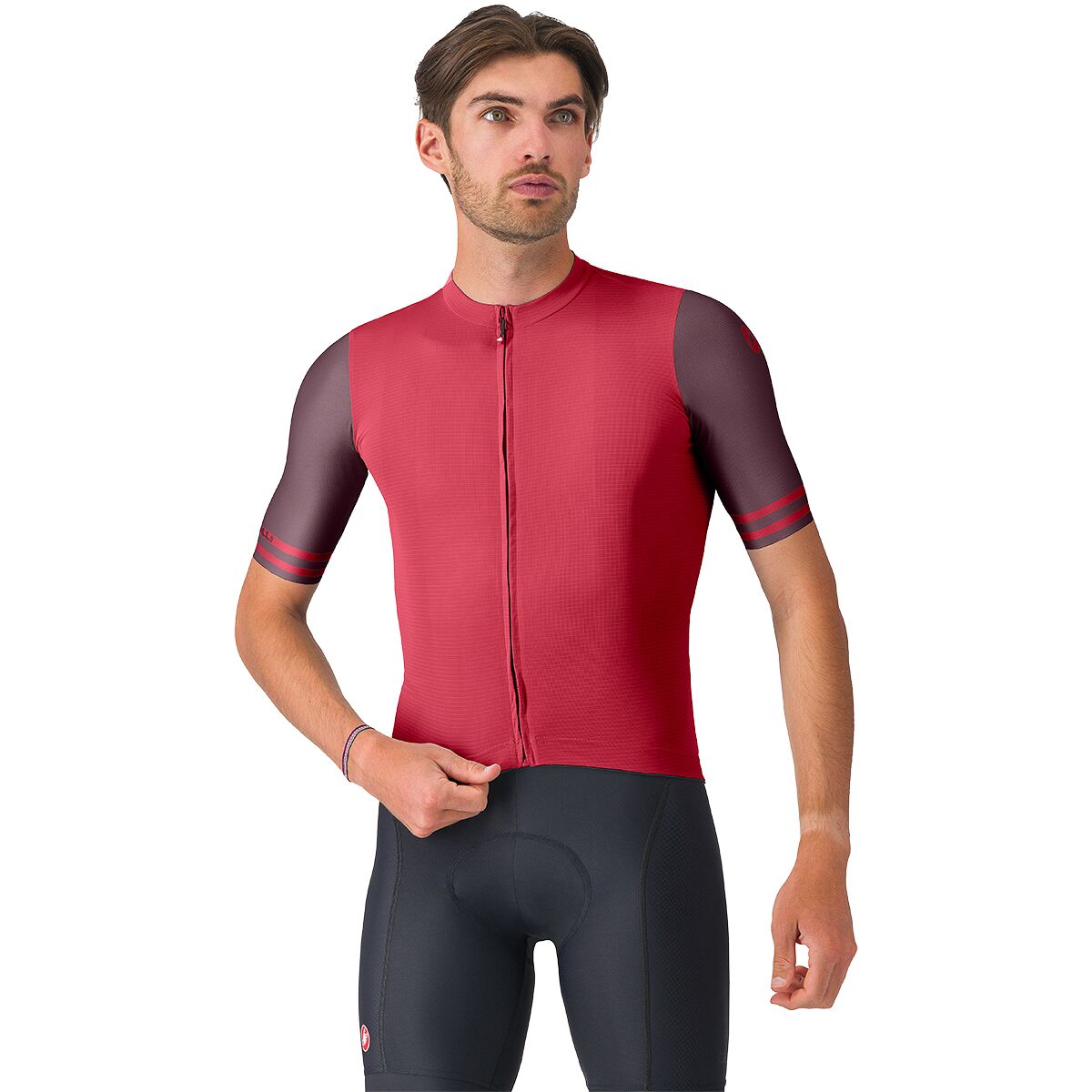Castelli Prologo Lite 2 Jersey - Men's Rich Red/Bordeaux, S