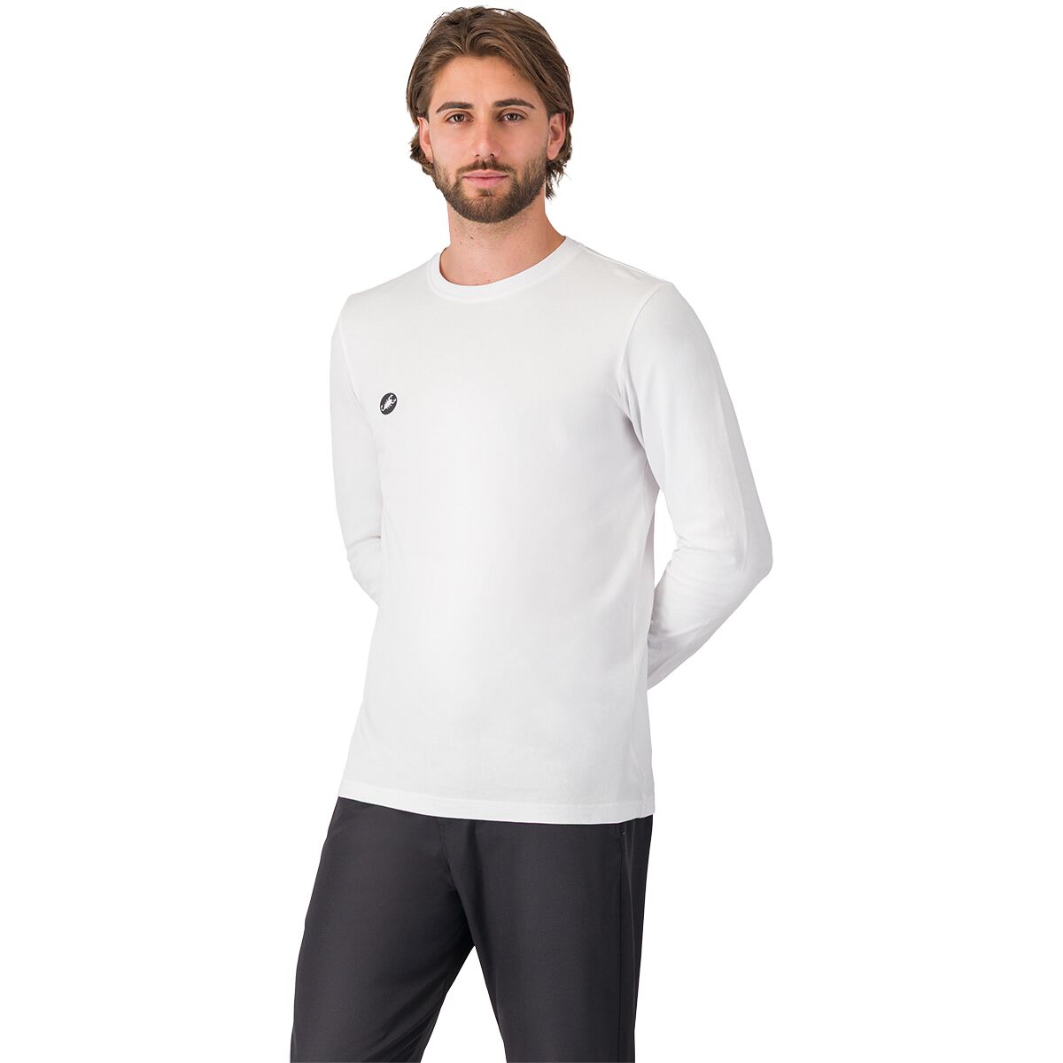 Castelli Castelli Sleeve Logo Long-Sleeve T-Shirt - Men's White, XXL