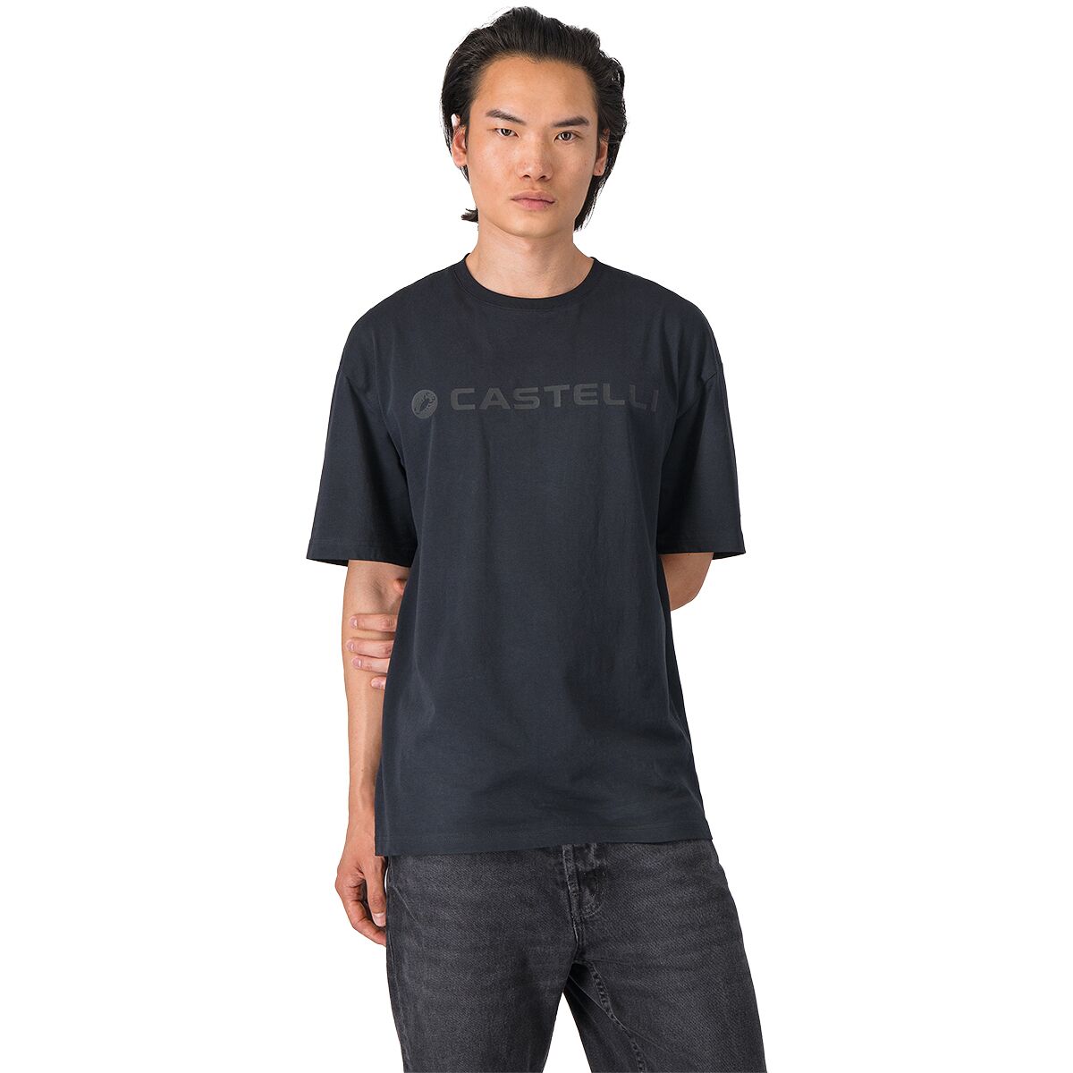 Castelli Tone Logo T-Shirt - Men's Black, M