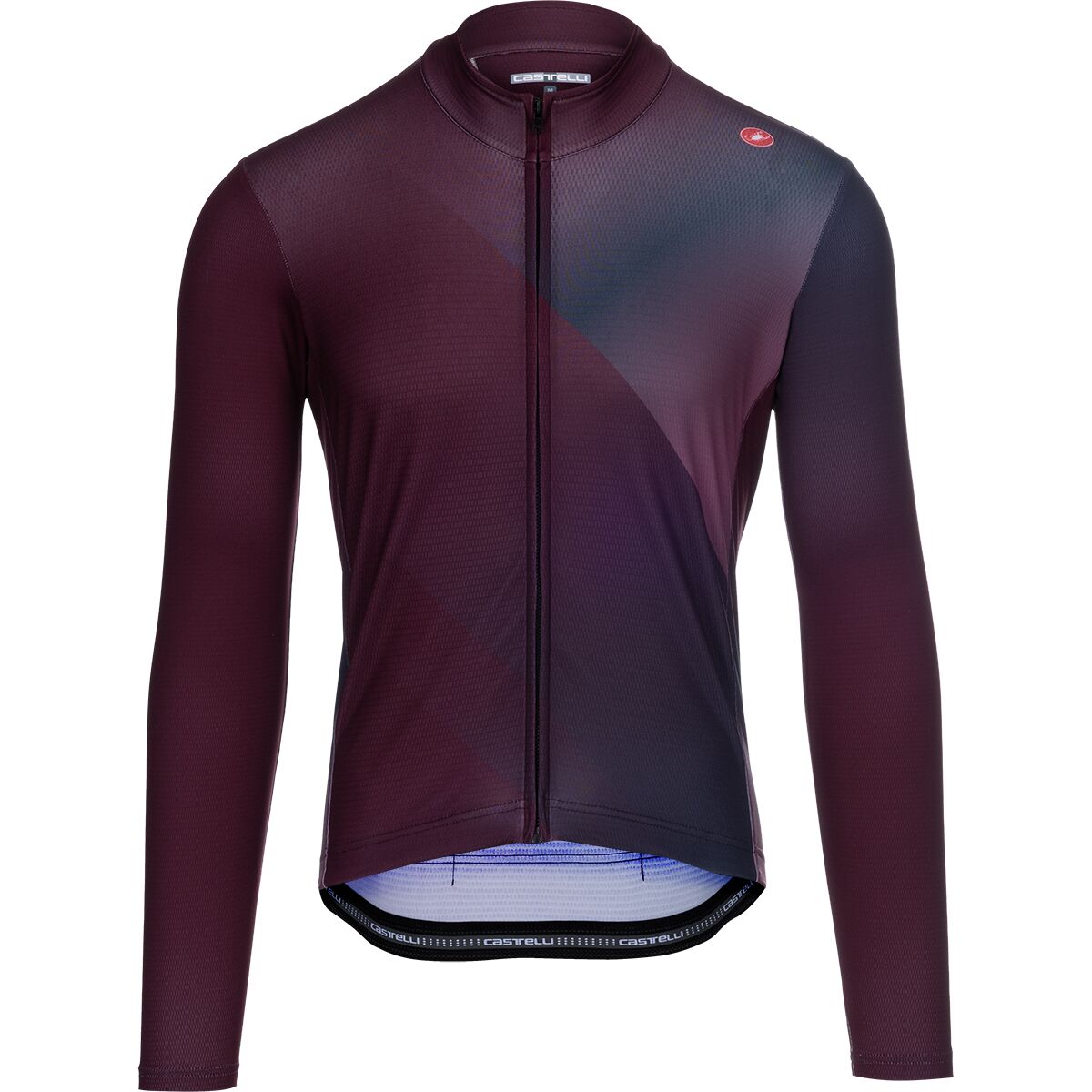 Castelli Castelli Amplify Thermal Limited Edition Jersey - Men's Deep Bordeaux/Twilight Blue/Deep Purple, M