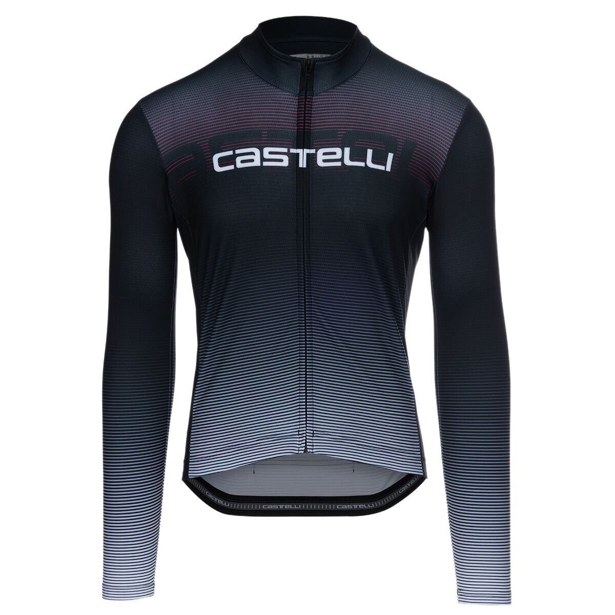 Castelli Castelli Apice Thermal Limited Edition Jersey - Men's Black/White/Red, 3XL