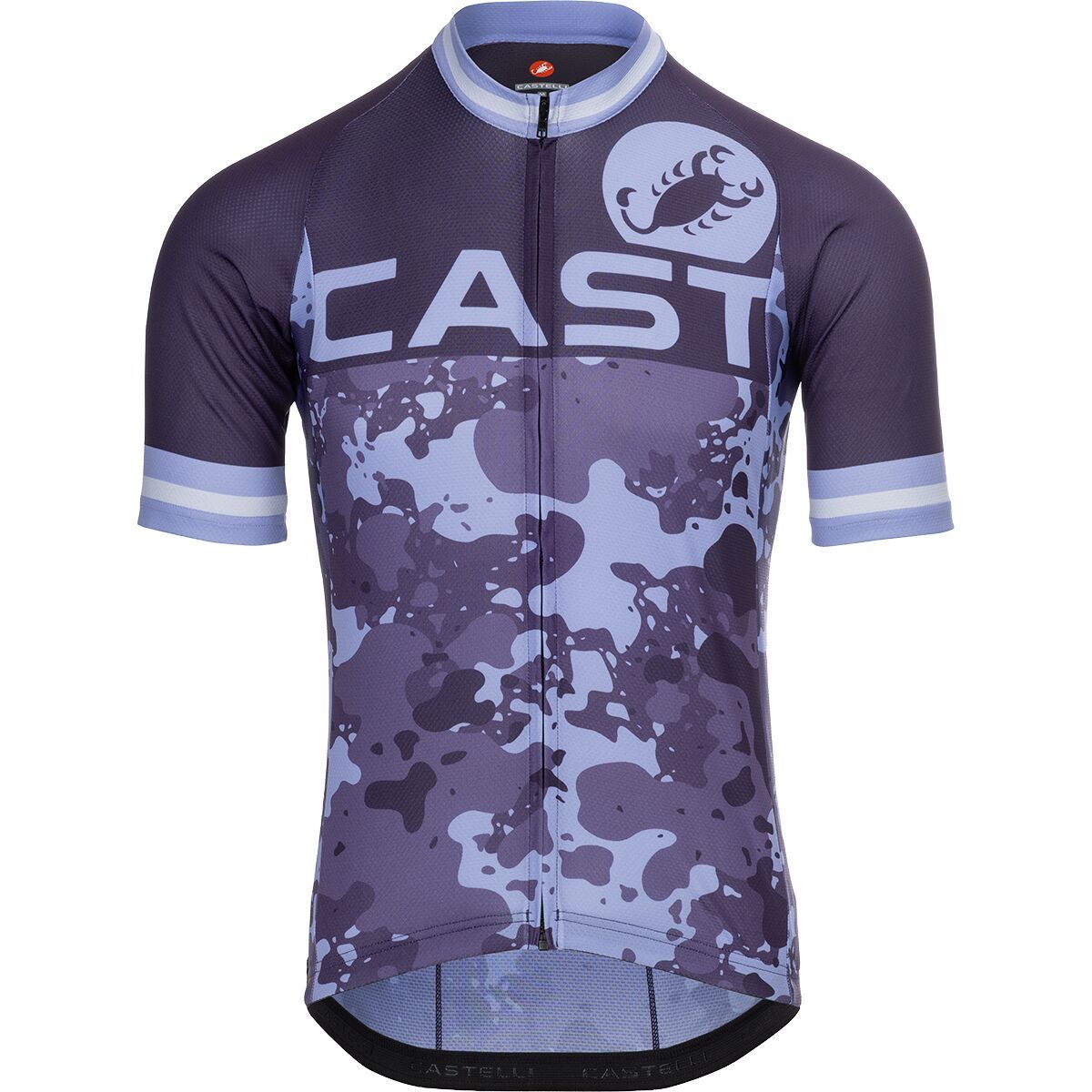 Castelli Attacco 2 Limited Edition Jersey - Men's Night Shade/Violet Mist/Silver Gray, XL