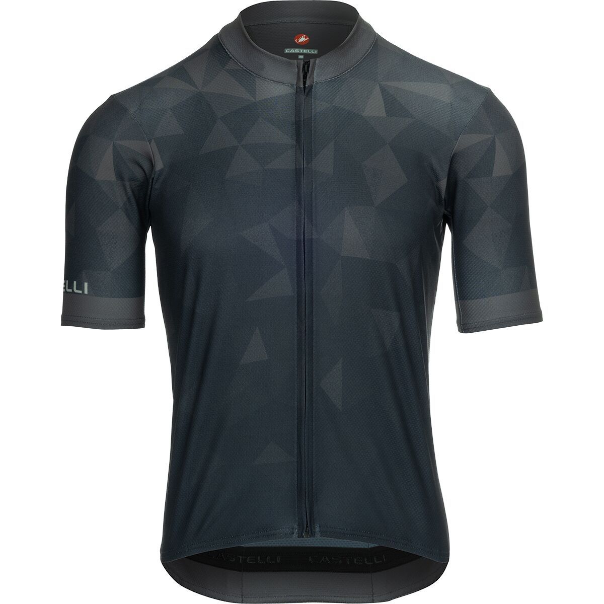 Castelli Flusso 2 Limited Edition Jersey - Men's Gunmetal Gray/Dark Gray/Desert Green, M