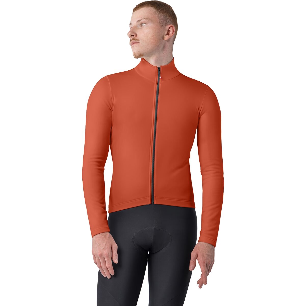 Castelli Castelli Competizione Thermal Long-Sleeve Jersey - Men's Paprika, XL