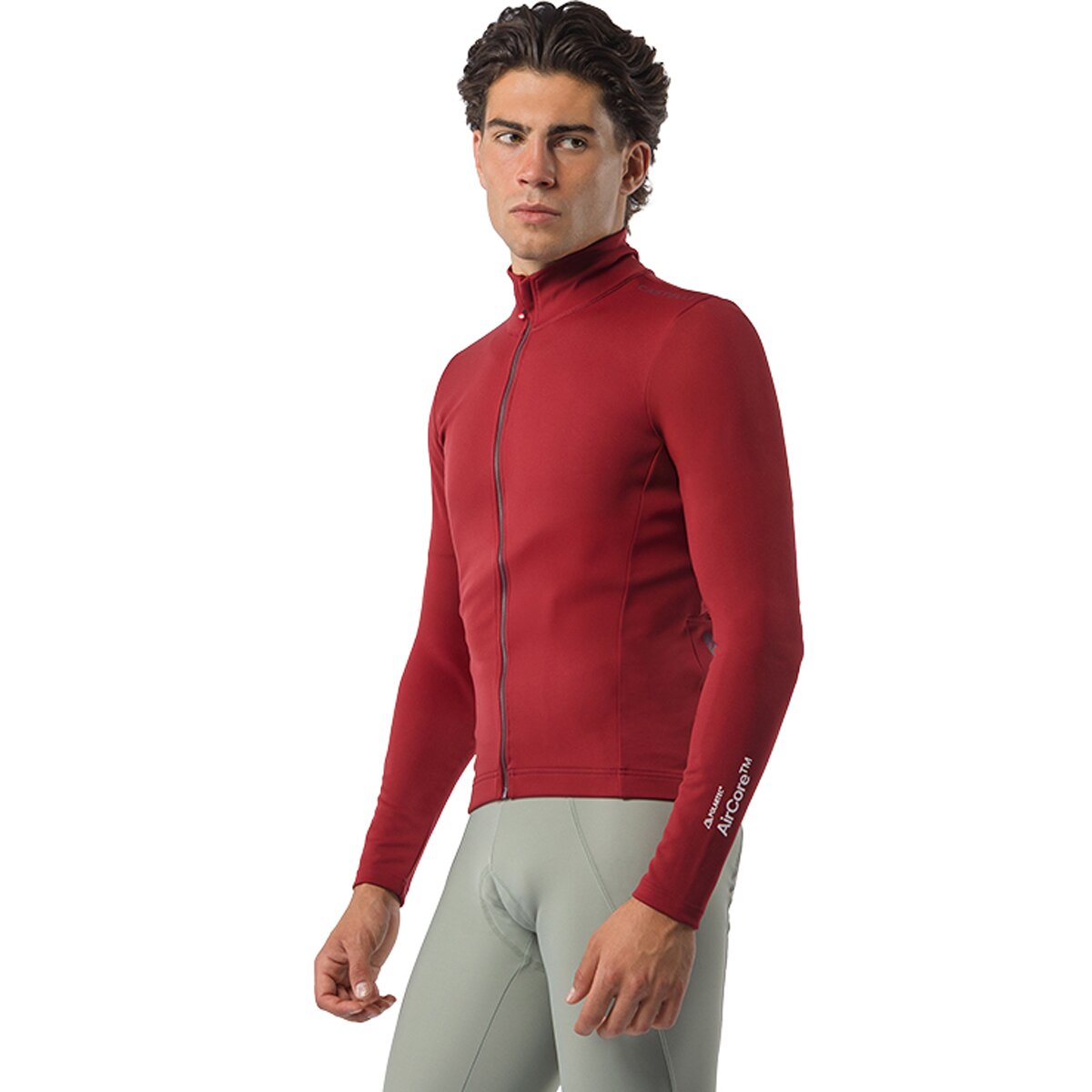 Castelli Espresso 2 Jacket - Men's Garnet, XXL