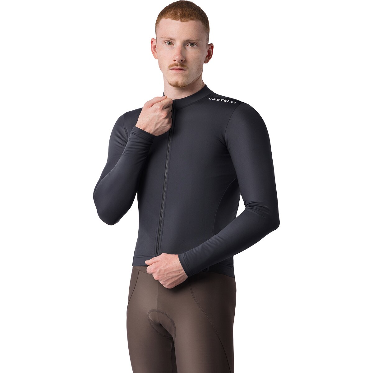 Castelli Espresso Thermal 2 Long-Sleeve Jersey - Men's - Men