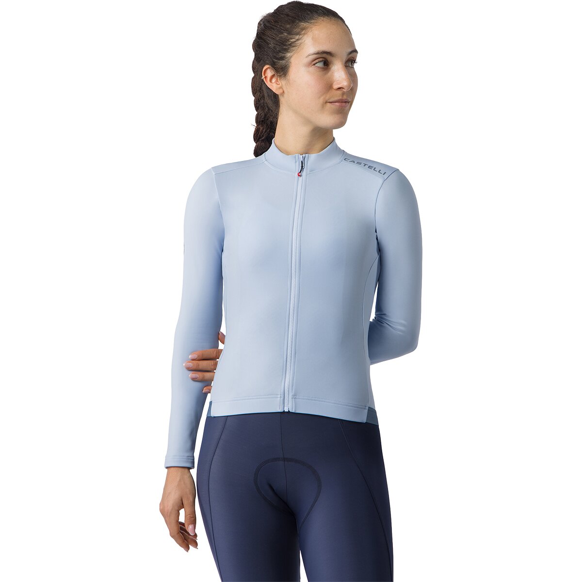 Castelli Espresso Thermal 2 Long-Sleeve Jersey - Women's Steel Fade, S
