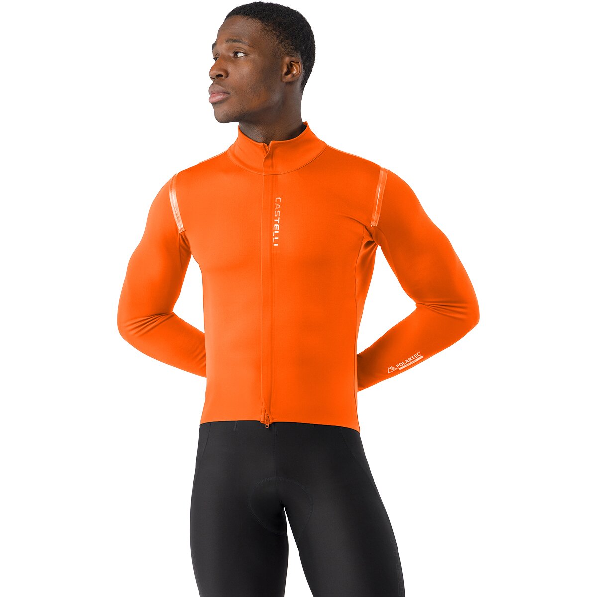 Castelli Perfetto 4 Jacket - Men's Brilliant Orange, S
