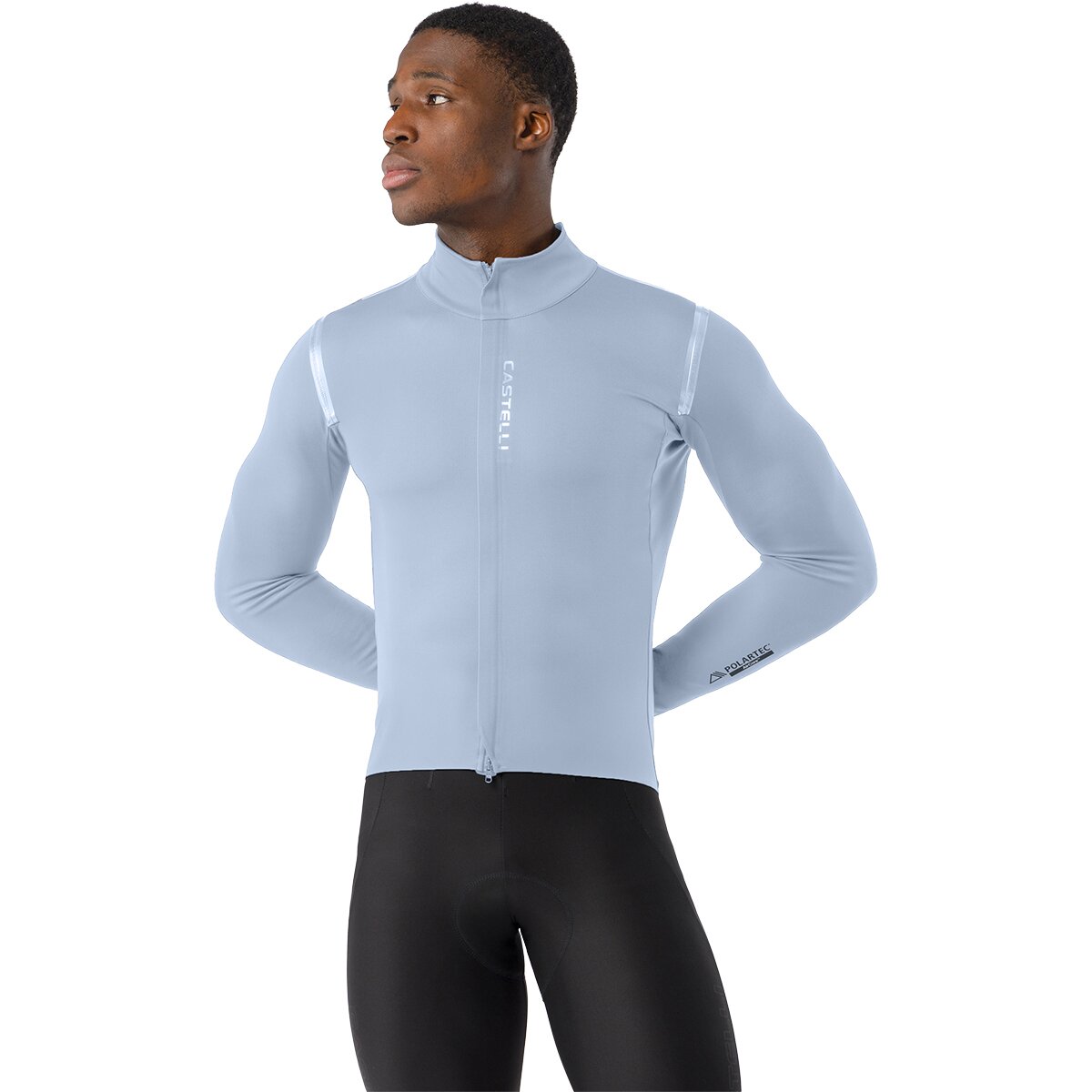 Castelli Perfetto 4 Jacket - Men's Steel Fade, M