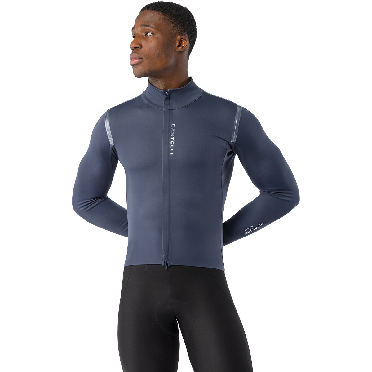 Castelli Perfetto 4 Jacket - Men's Twilight Blue, XXL