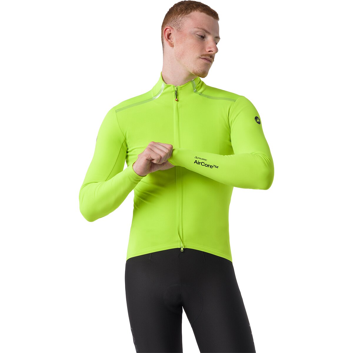 Castelli Castelli Perfetto Pro Jacket - Men's Electric Lime, 3XL - $350.00 at Competitive Cyclist