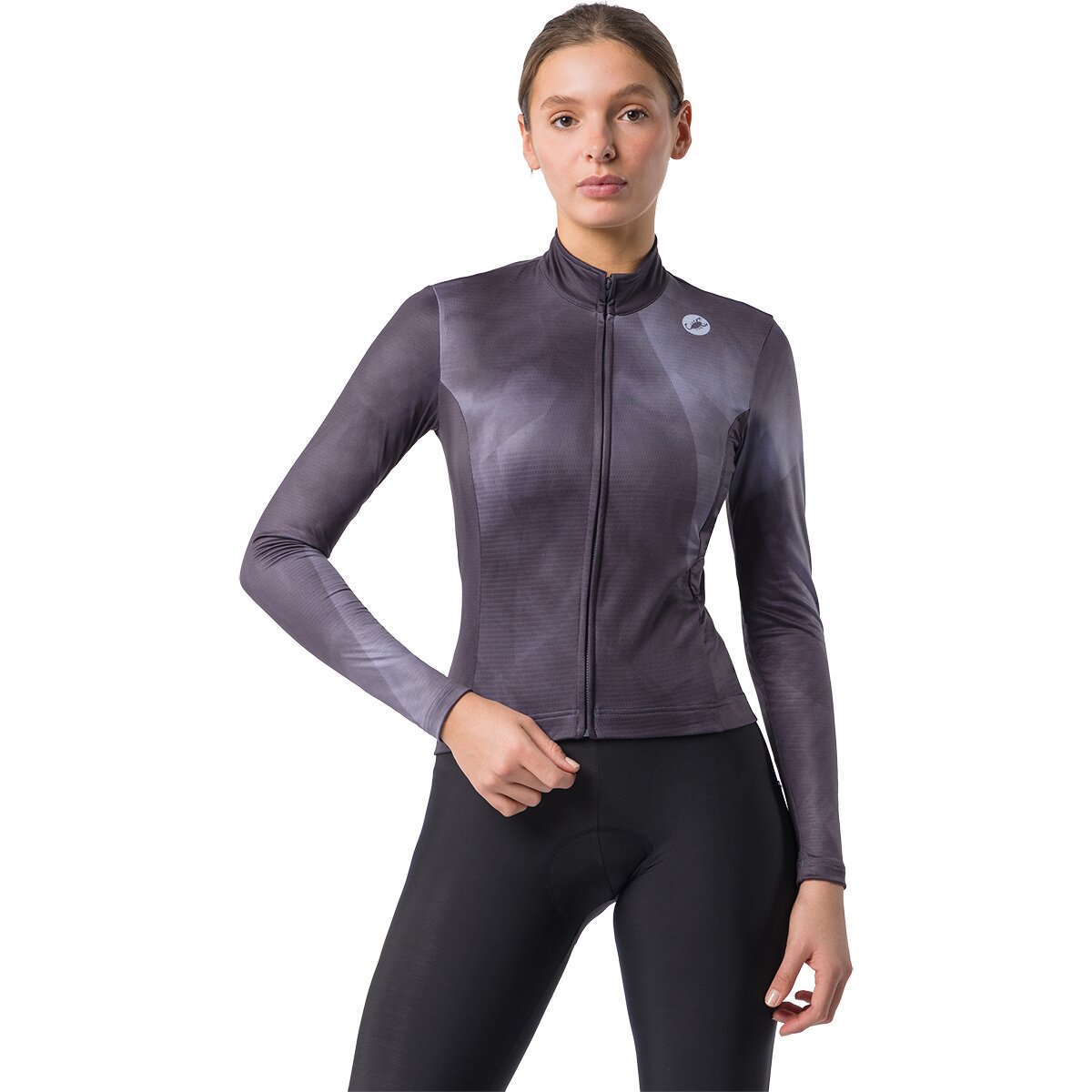 Castelli Castelli Prismatic Thermal Long-Sleeve Jersey - Women's Smoky Gray, XL