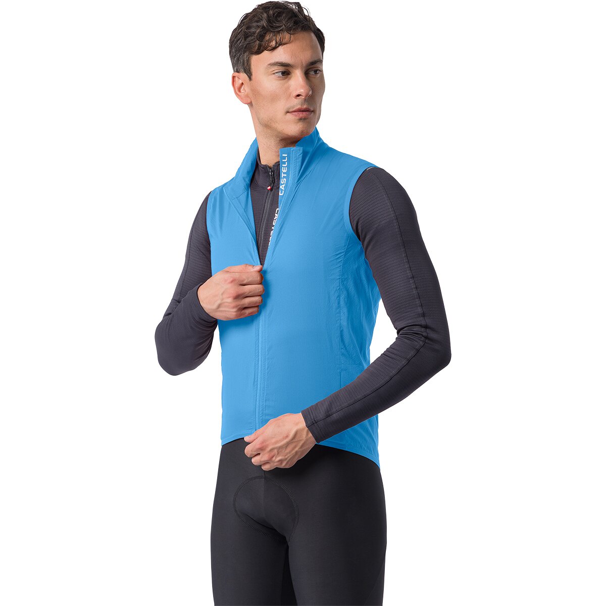 Castelli Castelli Transition Air Vest - Men's Blue Circuit, XXL - $100.00 at Competitive Cyclist