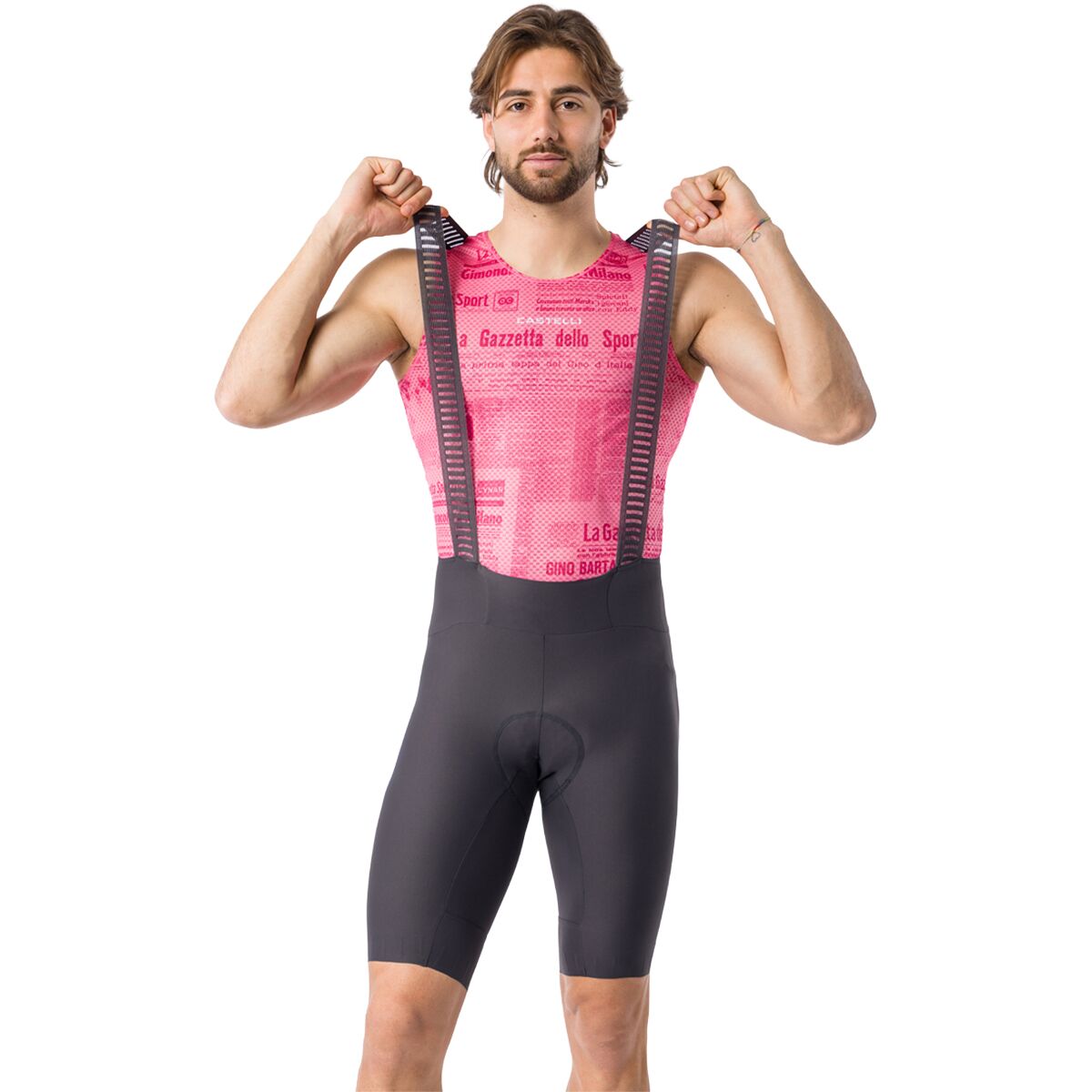Castelli Castelli #GIRO Trofeo 2 Bibshort - Men's Dark Gray, XL