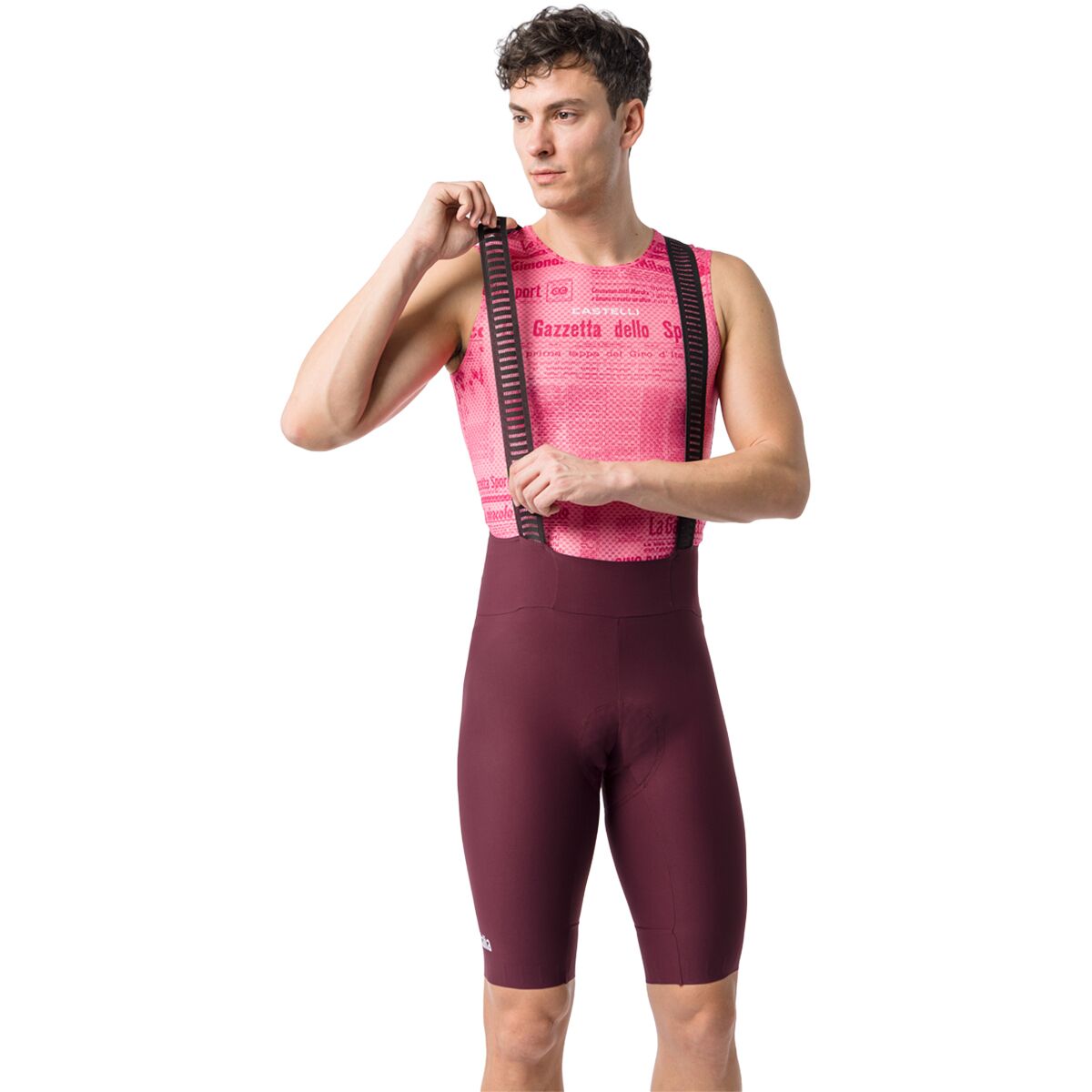 Castelli Castelli #GIRO Trofeo 2 Bibshort - Men's Deep Bordeaux, XXL