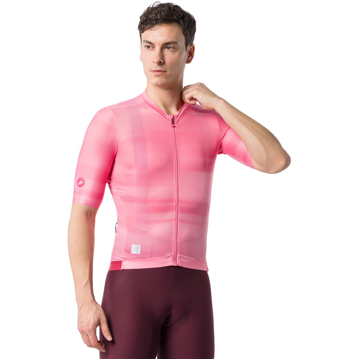 Castelli Castelli #GIRO109 Espresso 2 Short-Sleeve Jersey - Men's Rosa Giro, XL