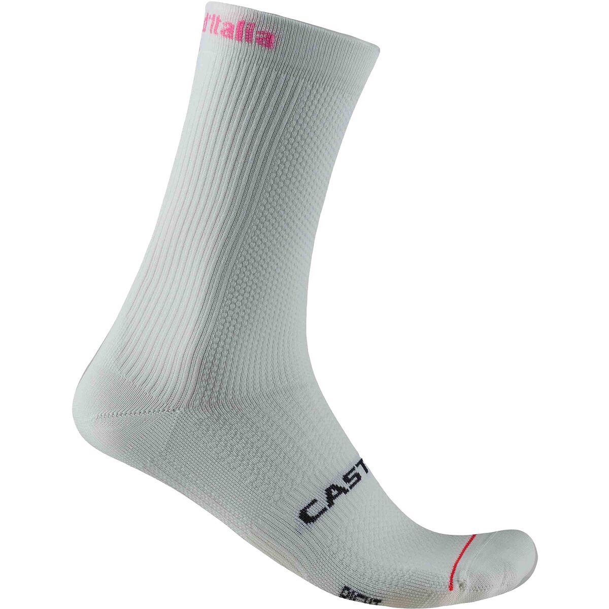 Castelli Castelli #GIRO109 Sock 18 Bianco, L/XL - Men's