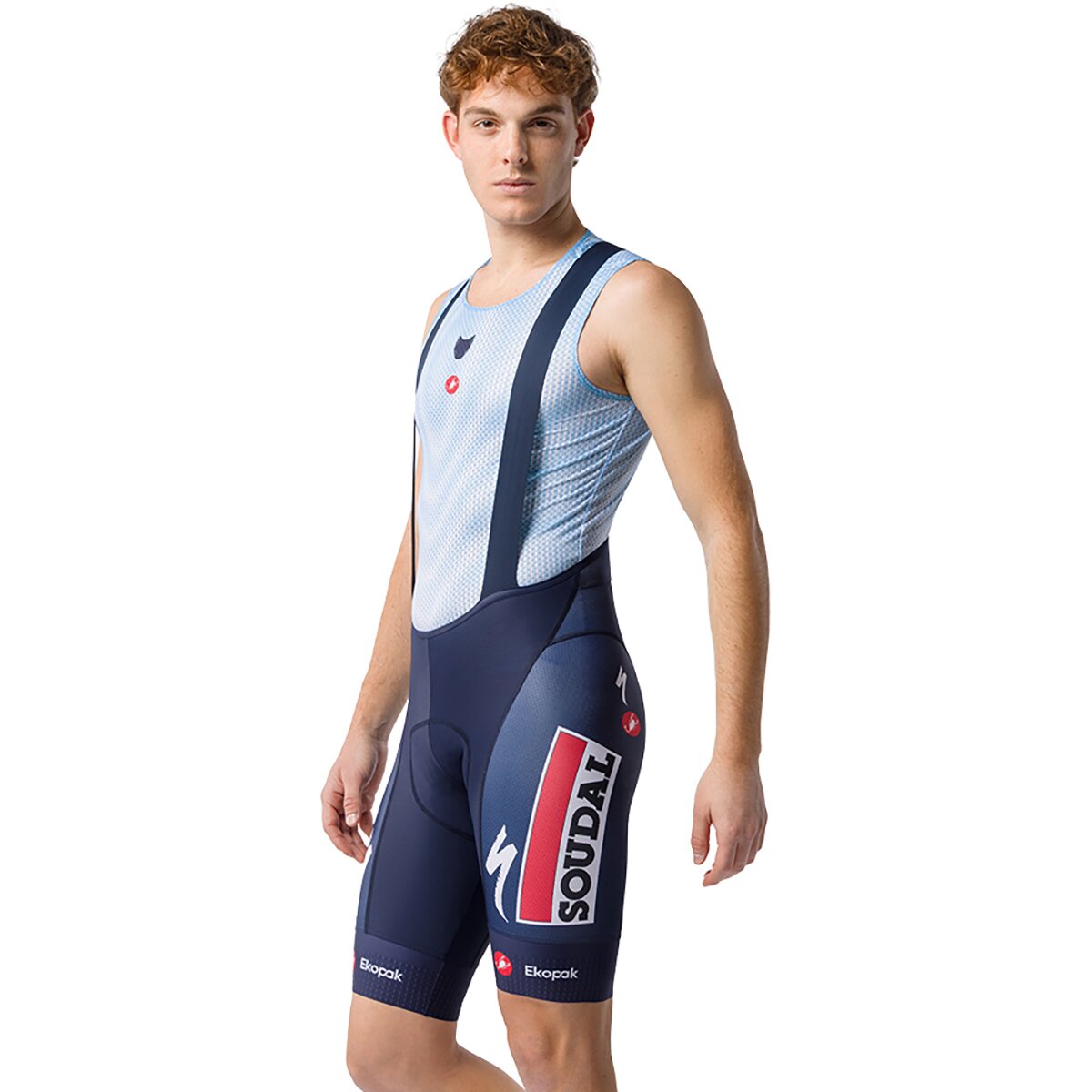Castelli Castelli Soudal/Quick Step Competizione 2 Bibshort - Men's Belgian Blue, XXL