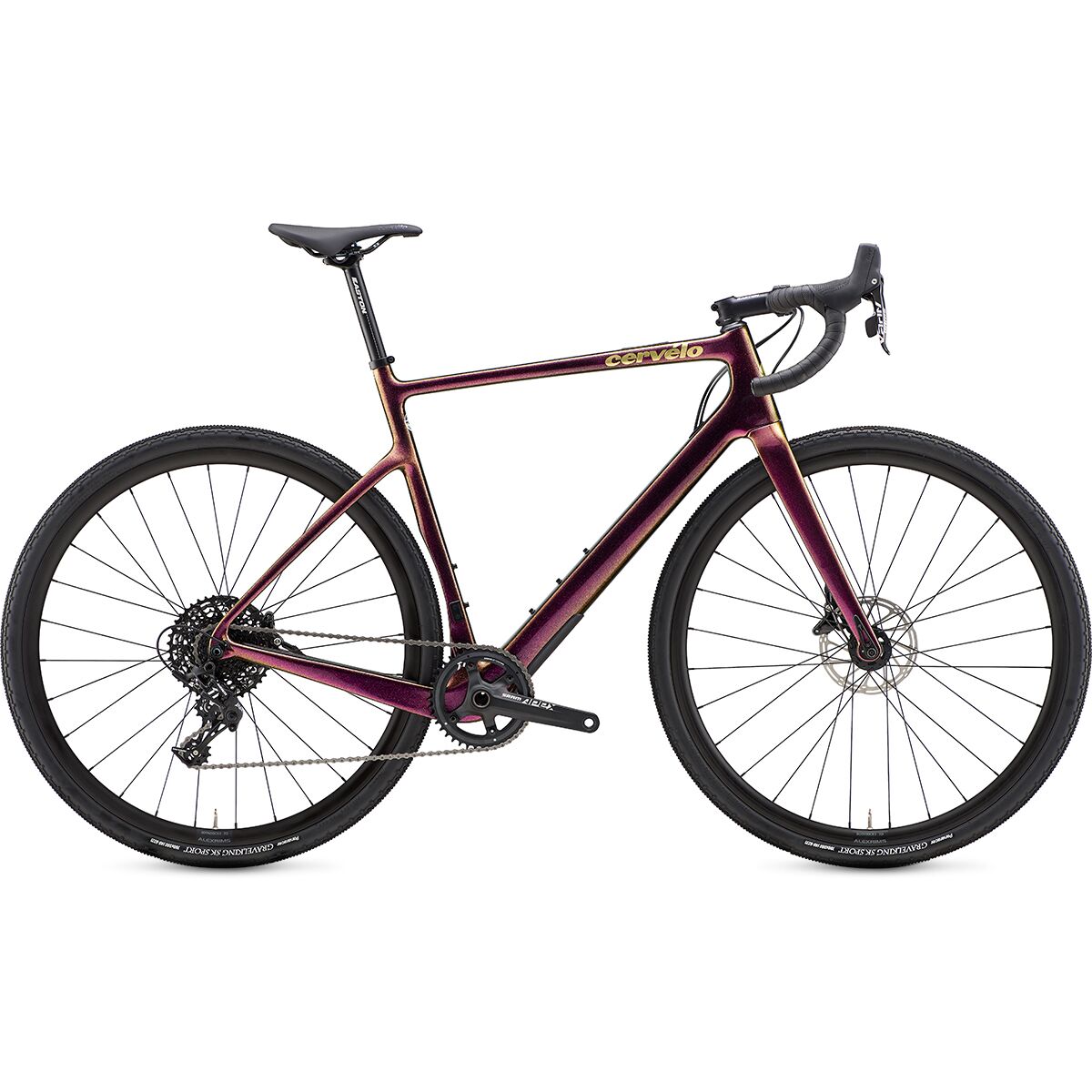 Cervelo Aspero Apex 1x Gravel Bike Purple Sunset, 58cm
