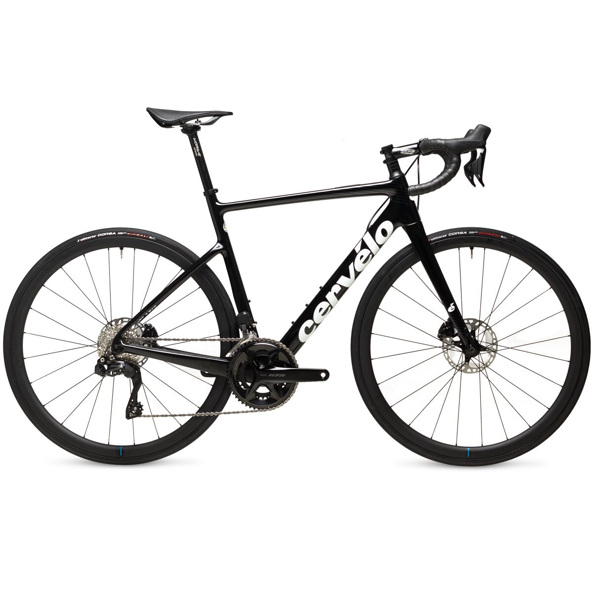 Cervelo Caledonia 105 Di2 Carbon Wheel Exclusive Road Bike Gloss Black, 51 product image