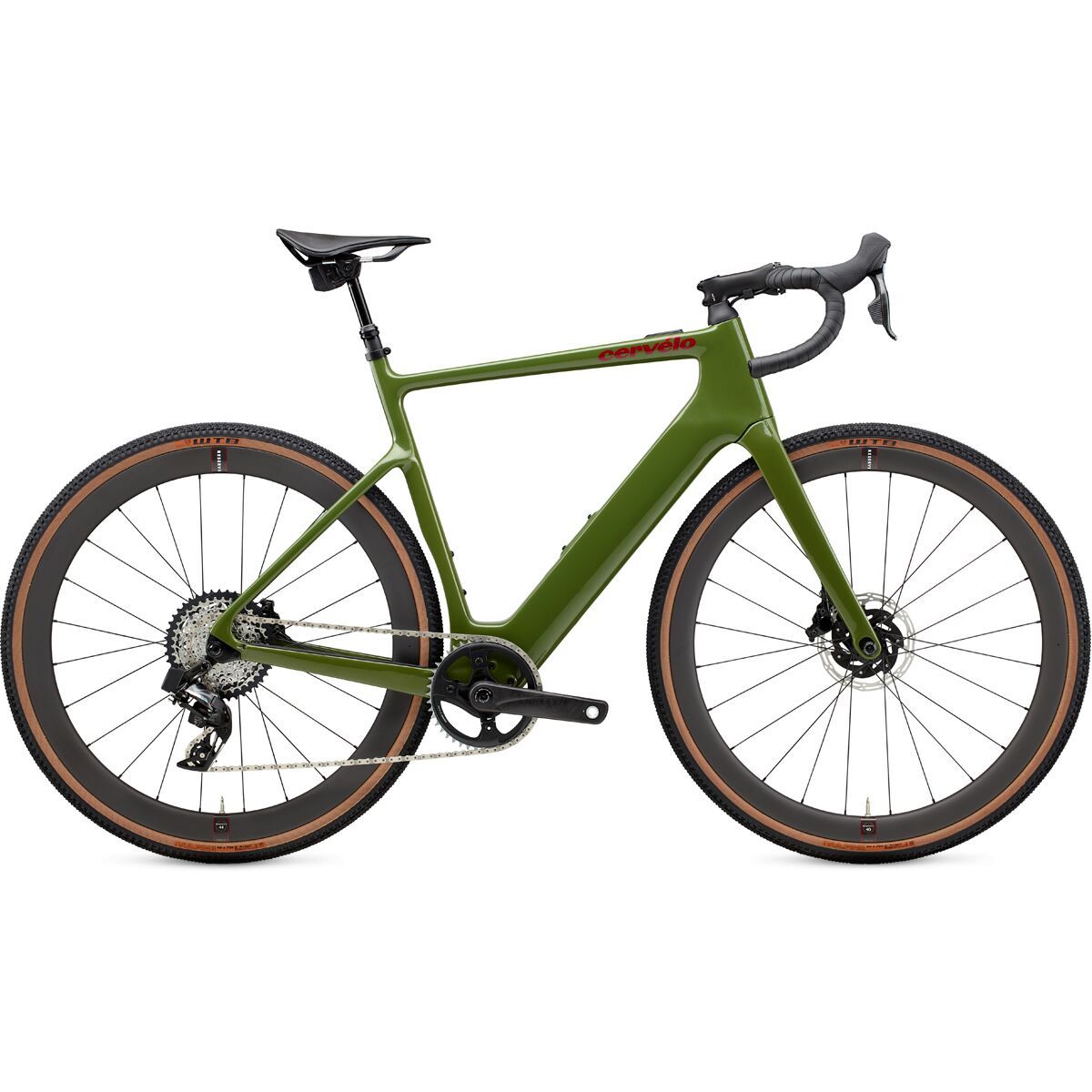 Cervelo Rouvida Force XPLR AXS Gravel E-Bike Expedition Green, S