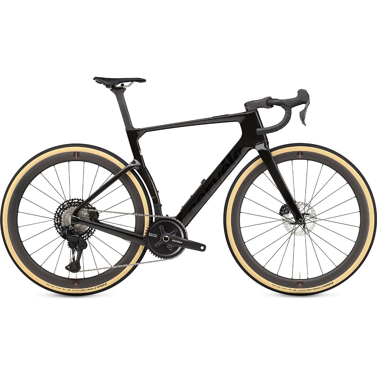 Cervelo Cervelo Aspero 5 GRX RX825 Di2 1x Gravel Bike Five Black, 54cm