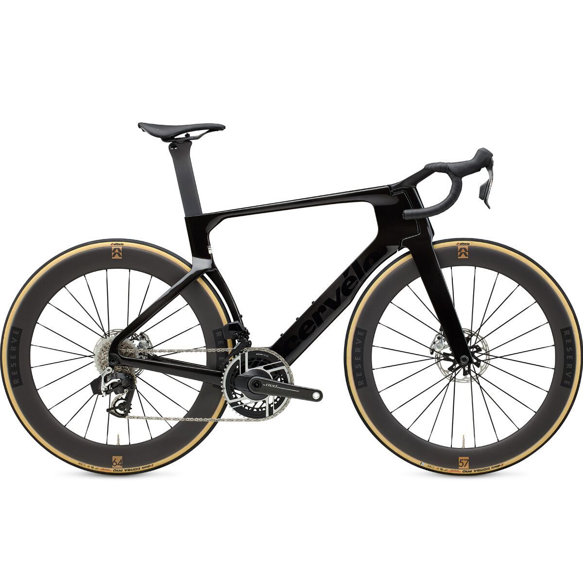 Cervelo Cervelo S5 Red AXS Road Bike Five Black, 56cm