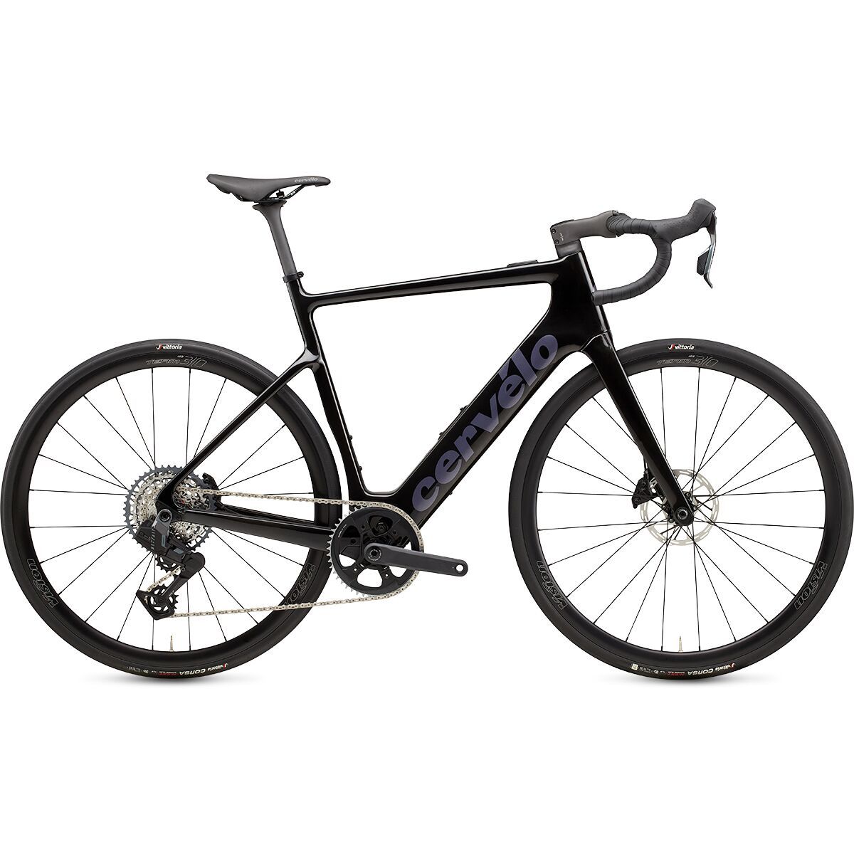 Cervelo Cervelo Rouvida Rival XPLR AXS Road E-Bike Blackout, MDcm
