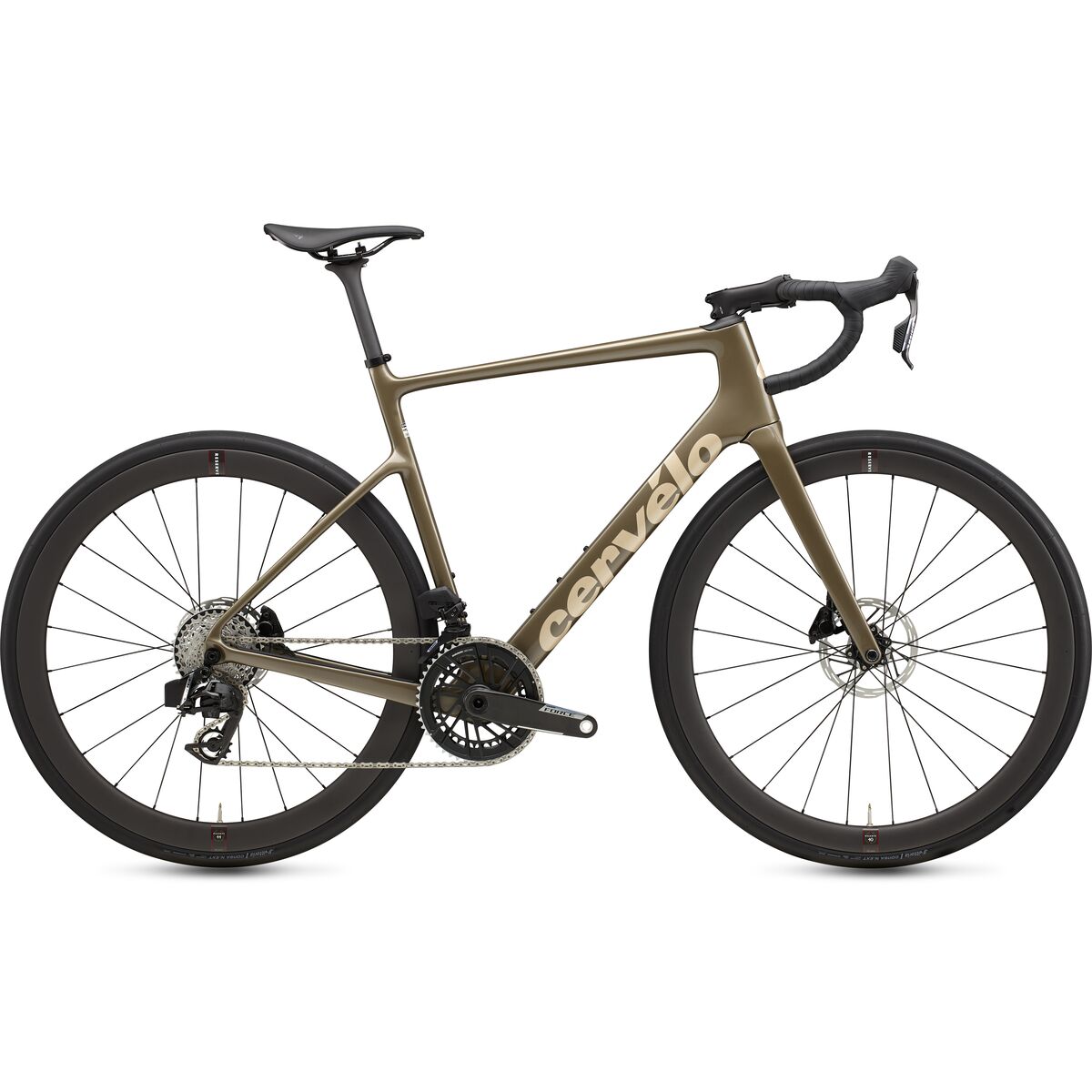 Cervelo Cervelo Caledonia Force eTap AXS Road Bike Mocha, 61 - $6500.00 at Competitive Cyclist