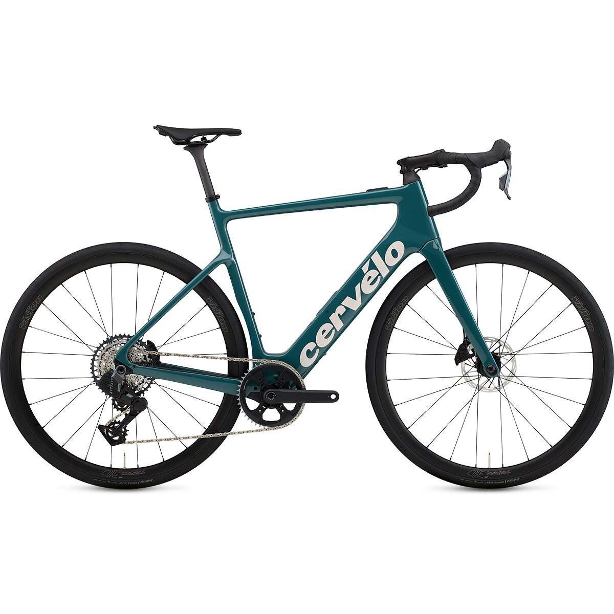 Cervelo Cervelo Rouvida Rival XPLR AXS Road E-Bike Peacock, XL
