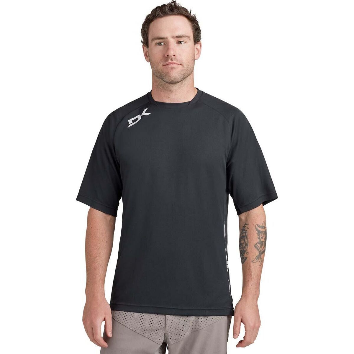 DAKINE DAKINE Thrillium Short-Sleeve Jersey - Men's Black/White Dk, L